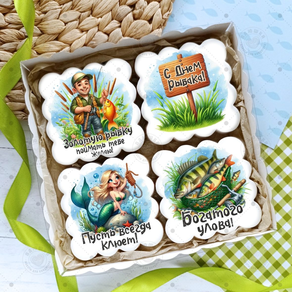Пряничный набор на день рыбака